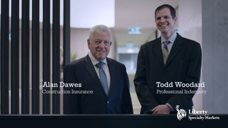 Thumbnail of Video Construction Insurance - Alan Dawes and Todd Woodard