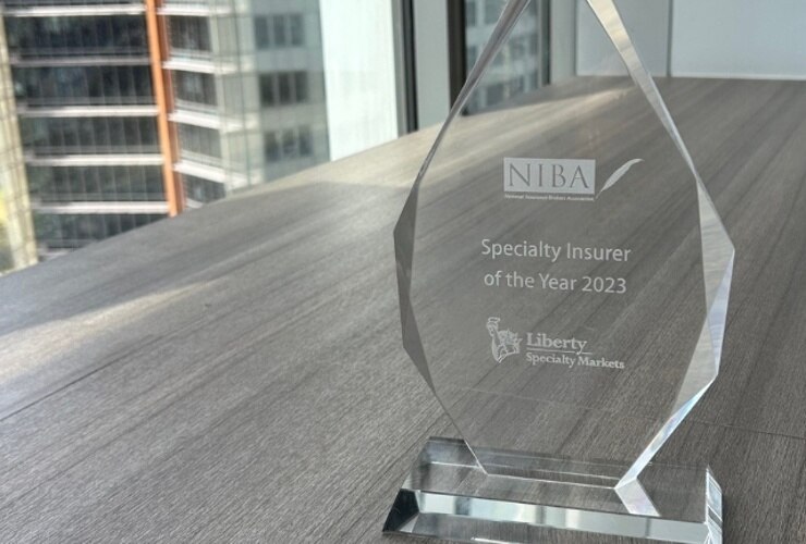 Liberty named 2023 NIBA Specialty Insurer of the Year